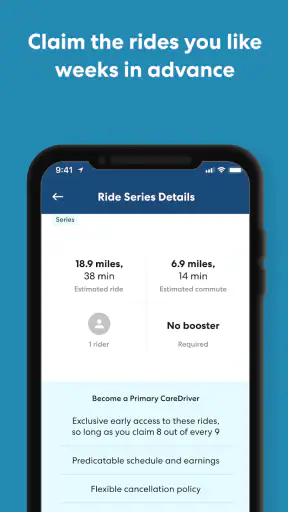 HopSkipDrive CareDriver screenshot