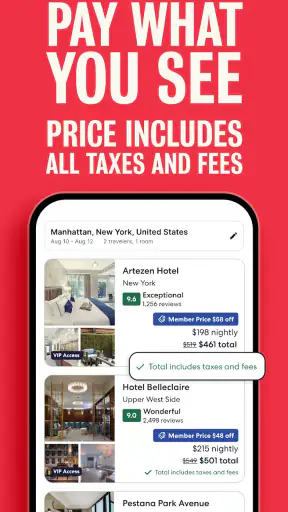 Hotels.com: Travel Booking screenshot