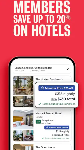 Hotels.com: Travel Booking screenshot