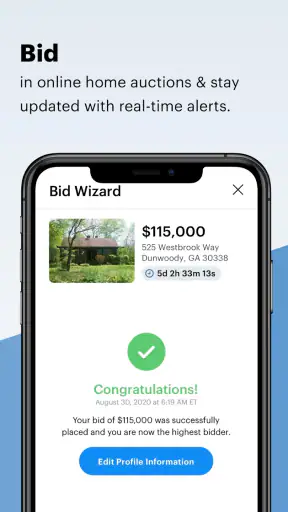 Hubzu - Real Estate Auctions screenshot