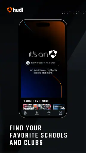 Hudl Fan: Find, Watch, Follow. screenshot