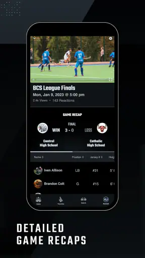 Hudl Fan: Find, Watch, Follow. screenshot
