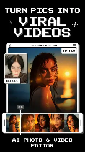 Hula - AI Video Generator screenshot