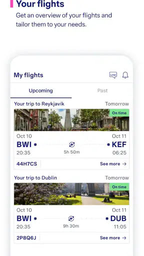 Icelandair screenshot