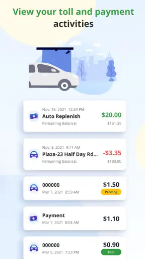 Illinois Tollway screenshot