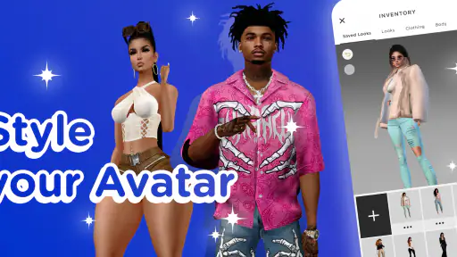 IMVU: Social Chat & Avatar app screenshot