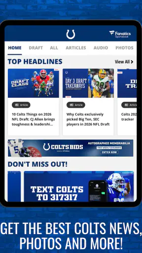 Indianapolis Colts Mobile screenshot