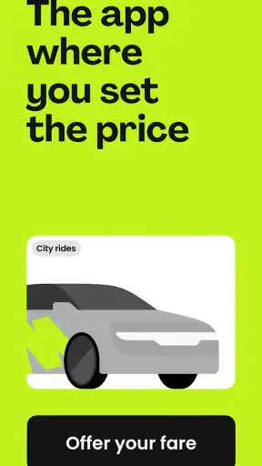 inDrive. Rides with fair fares screenshot