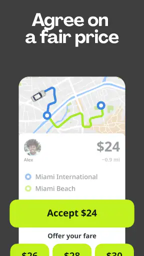 inDrive. Rides with fair fares screenshot