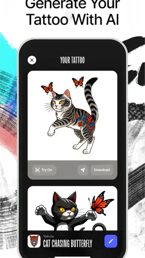 Ink AI – Tattoo design maker screenshot