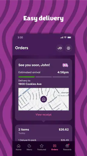 Insomnia Cookies screenshot