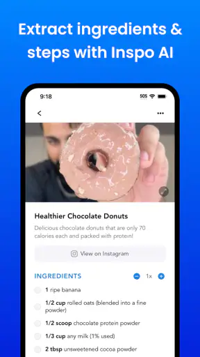 Inspo - Recipes & Meal Planner screenshot