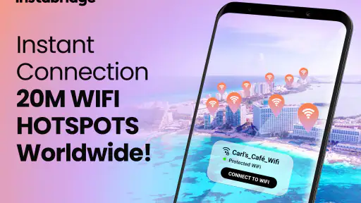 Instabridge: WiFi Hotspot Map screenshot