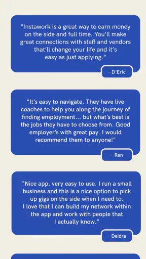 Instawork: Be your own boss screenshot