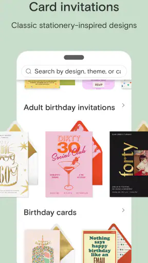 Invitation Maker & Card Design screenshot