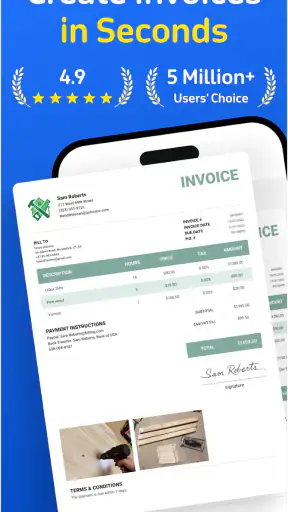 Invoice Maker & Estimate Maker screenshot