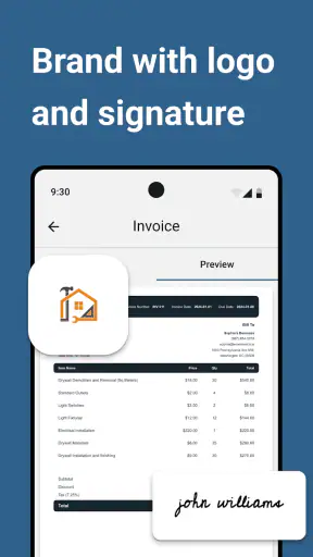 Invoice Maker & Estimate Maker screenshot
