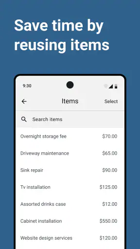 Invoice Maker & Estimate Maker screenshot