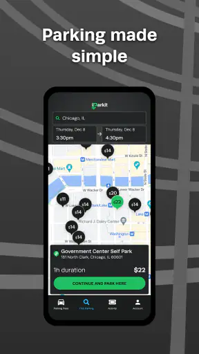 iParkit Garage Parking screenshot