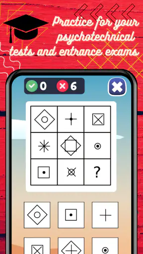 IQ Test: Logic brain training screenshot