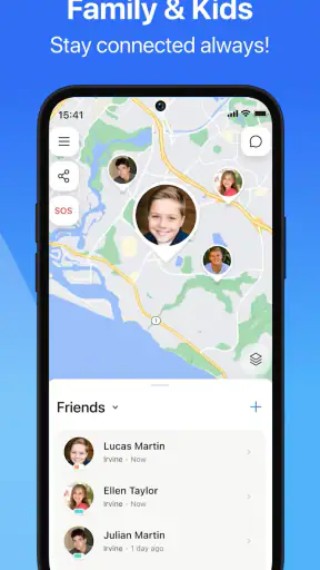 iSharing: GPS Location Tracker screenshot