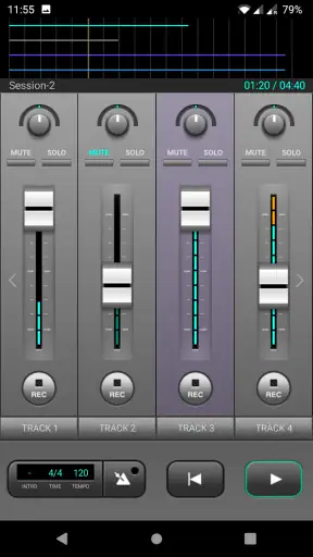 J4T Multitrack Recorder screenshot