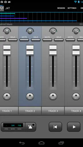 J4T Multitrack Recorder screenshot