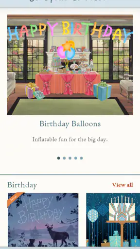 Jacquie Lawson Ecards screenshot
