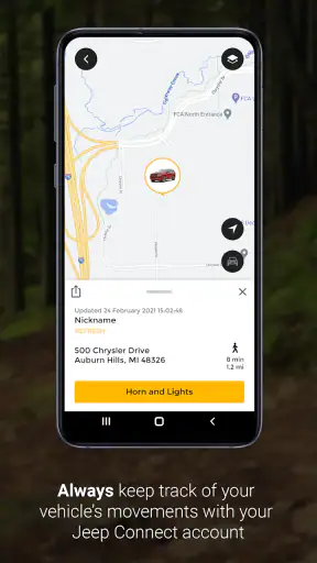 Jeep® screenshot