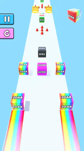 Jelly Run 2048 screenshot