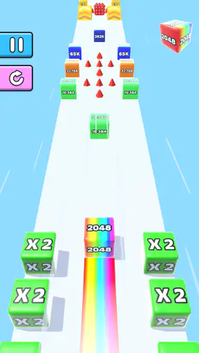 Jelly Run 2048 screenshot