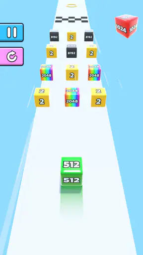 Jelly Run 2048 screenshot