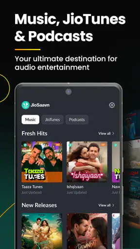 JioSaavn - Music & Podcasts screenshot