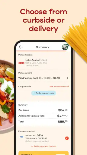 Jow - easy recipes & groceries screenshot