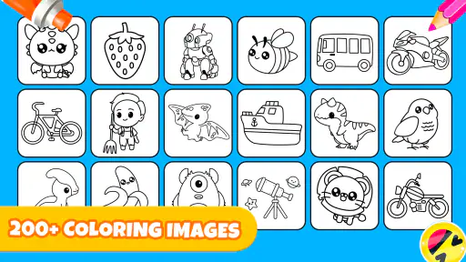 Kids Coloring Pages For Boys screenshot