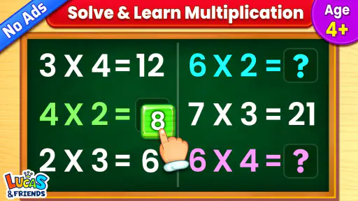 Kids Multiplication Math Games screenshot