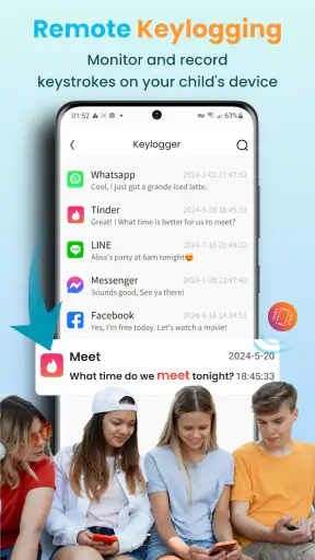 KidsGuard Pro-Phone Monitoring screenshot