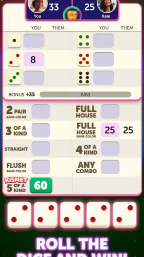 Kismet - Dice Game screenshot