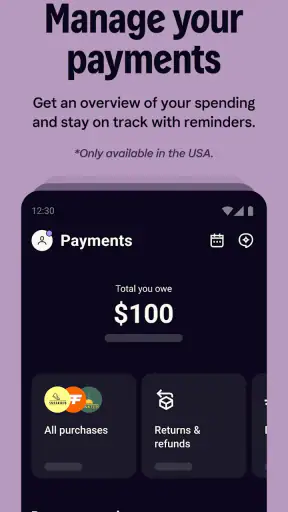 Klarna | Shop now. Pay later. screenshot