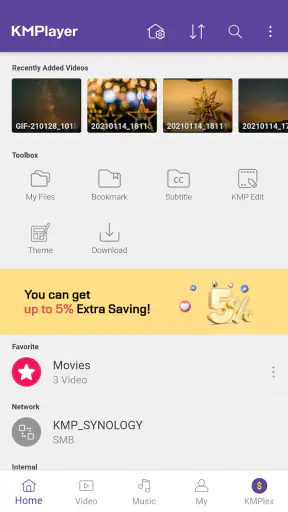 KMPlayer - All Video Player screenshot