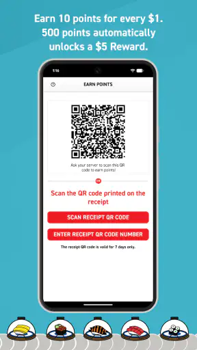Kura Sushi Rewards screenshot
