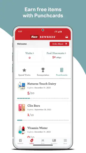Kwik Rewards screenshot