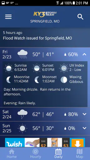KY3 Weather screenshot