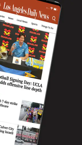 LA Daily News screenshot