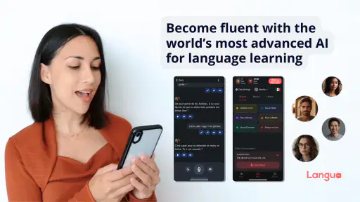 Langua: AI language learning screenshot