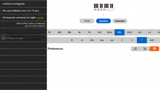 Latin Chords (LaCuerda PRO) screenshot
