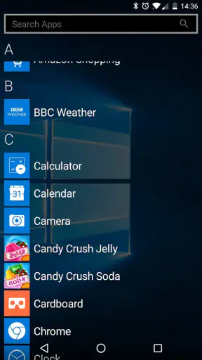 Launcher 10 screenshot