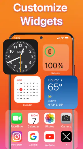 Launcher OS - Themes & Widgets screenshot