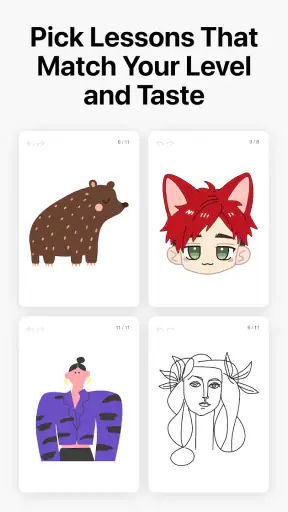 Learn how to draw - ArtWorkout screenshot