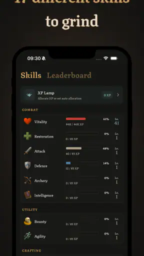 Levla: Habit Tracker RPG screenshot